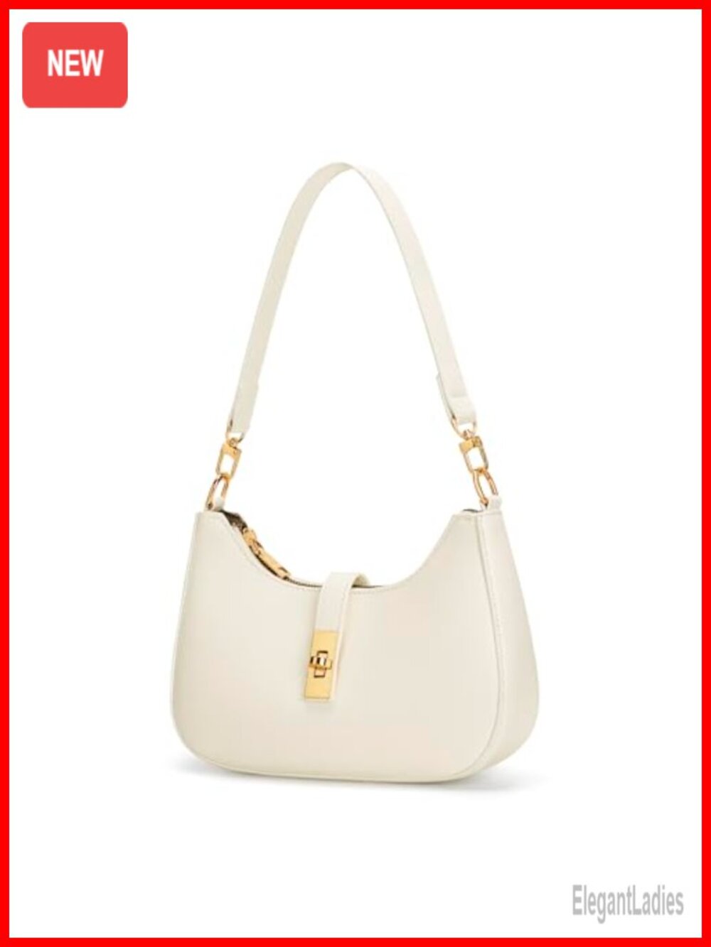 Hobo Shoulder Bag for Women Vegan Leather Convertible Crossbody